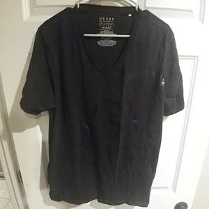 Guess black vneck